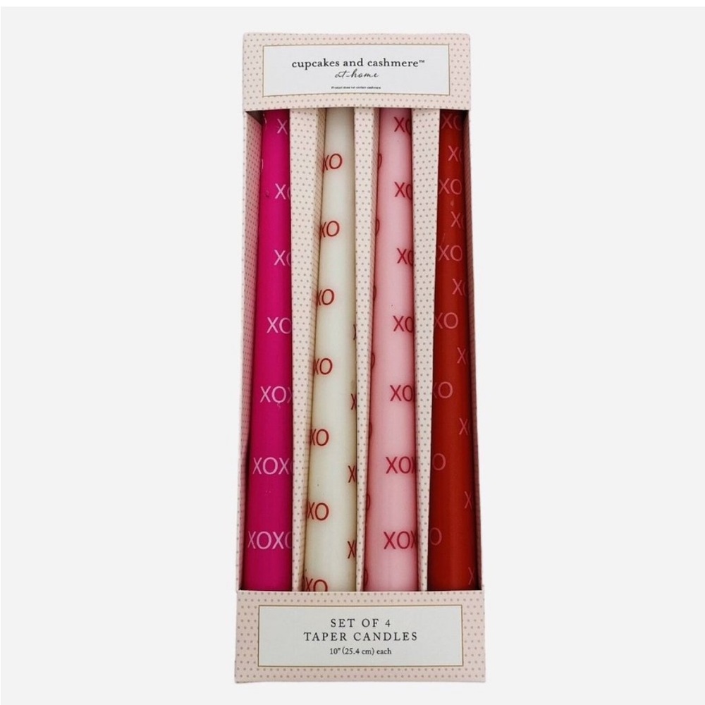 Cashmere and Cupcake taper candles